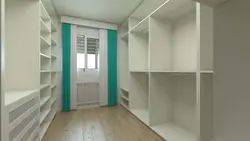 Dressing room with window design