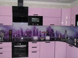 Glossy matte kitchen photo