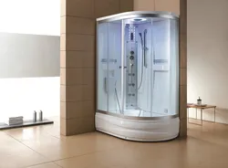 Shower cabins with bathtub dimensions photo