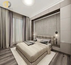 Modern square bedroom design