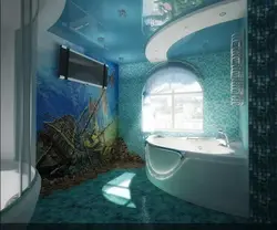 Nautical bath interior