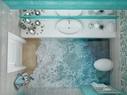 Nautical bath interior