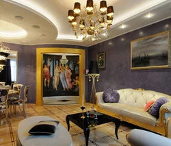 Living Room With Venetian Photo