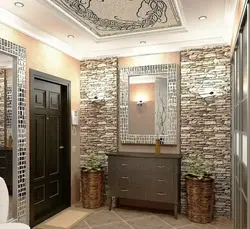 Bathroom hallway interior