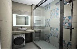 Ванная комната 1700х1500 дизайн