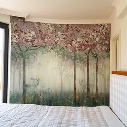 Wall Panel Photo In The Bedroom Interior