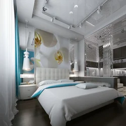 Bedroom In A Modern Style For A Married Couple Photo