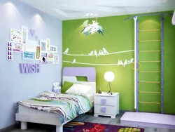 Children's bedroom interior color