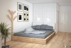Bedroom design if the bed is against the wall