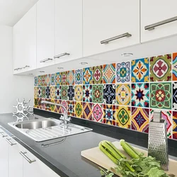 Photo Style Of Tiles In The Kitchen