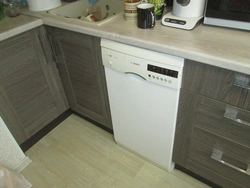 Dishwasher Not Built-In In The Kitchen Interior Photo
