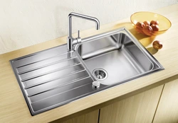 Mortise sink for the kitchen in the interior photo