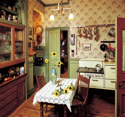 Интерьер советской кухни фото