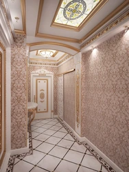 Hallway in baroque style photo