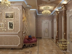 Hallway in baroque style photo