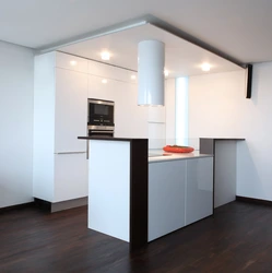 Kitchens with cylindrical hood photo