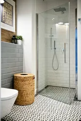 Shower room design without bathtub photo