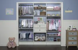 Dressing room design for children's room