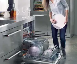 Встраиваемая Посудомойка В Кухне Фото