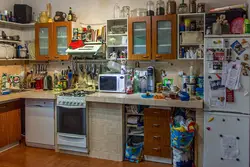 Apartment with a bathroom in the kitchen photo