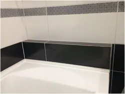 Акриловый бордюр для ванны фото
