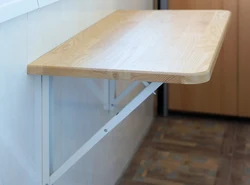 Фото откидного стола на кухню