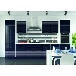 Striped kitchen photos