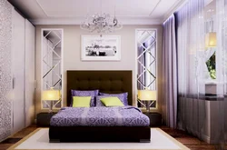 Glass design for bedroom