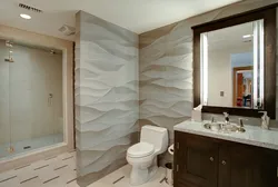 Оформление стен в ванной фото