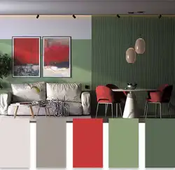 Модные цвета в дизайне гостиной