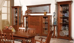 Living room interior solid wood furniture