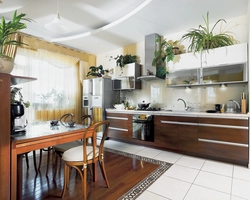 Kitchen design for living