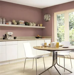 Kitchen design wallpaper color