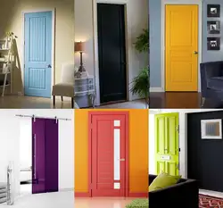 Двери Разных Цветов В Интерьере Квартиры
