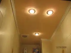 How to arrange lamps in the bathroom photo