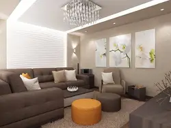 Photo of coffee-colored living rooms