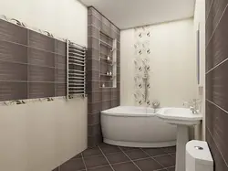 Дизайн укладки в ванной комнате