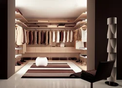 Дизайн кухни гардеробной