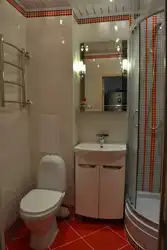 Toilet Combined With Bathtub Shower Cabin Khrushchev Photo