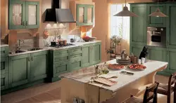 Цвет кухни в стиле прованс фото