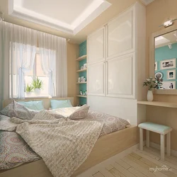 Дизайн Спальной Комнаты С Одним Окном Фото