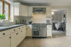 Empty kitchen interior