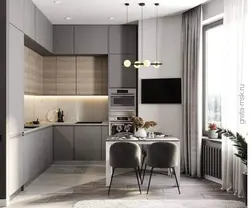 Kitchen photo 2017 modern in a small kitchen