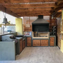 Bbq kitchen design