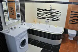 Ванная и раковина на одной стене фото