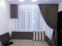 Curtain design for living room with balcony