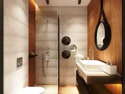 Горизонтальный дизайн ванной