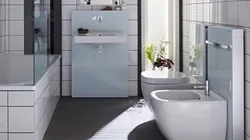 Bathroom design with shower and bidet