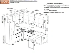 Дизайн кухни размер барной стойки