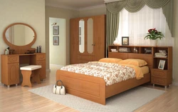 Walnut bedroom furniture photo